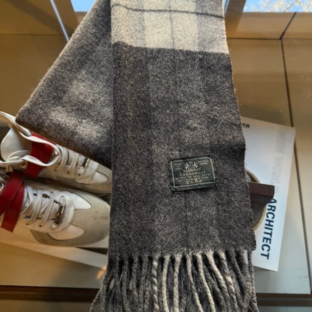 이태리 메이드 램스울 머플러