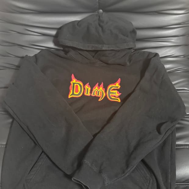 Dime Flame Logo Hoodie