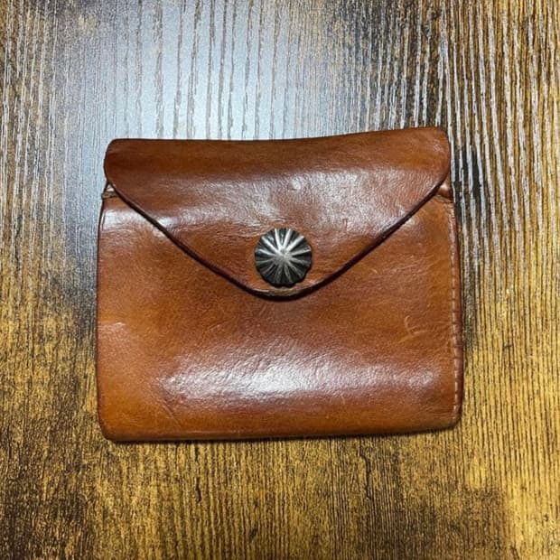 RRL italy 콘초지갑