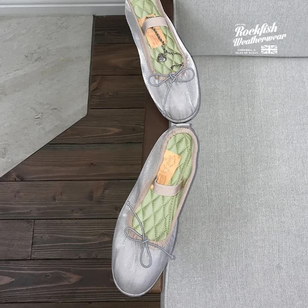 락피쉬웨더웨어 시눈 WISLEY SCRUNCH FLAT 실버