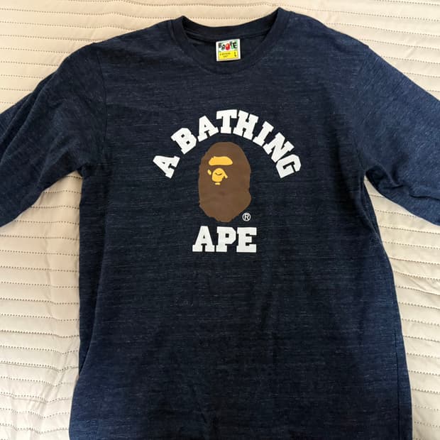 베이프 슬리브 긴팔 