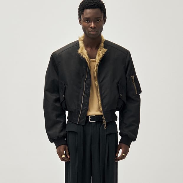 노이어 샤기 퍼 ma-1 48