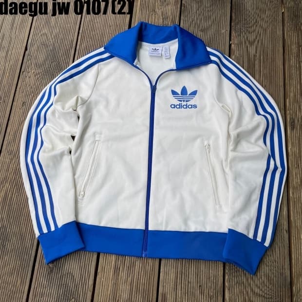 아디다스 파이어버드 져지집업 화이트