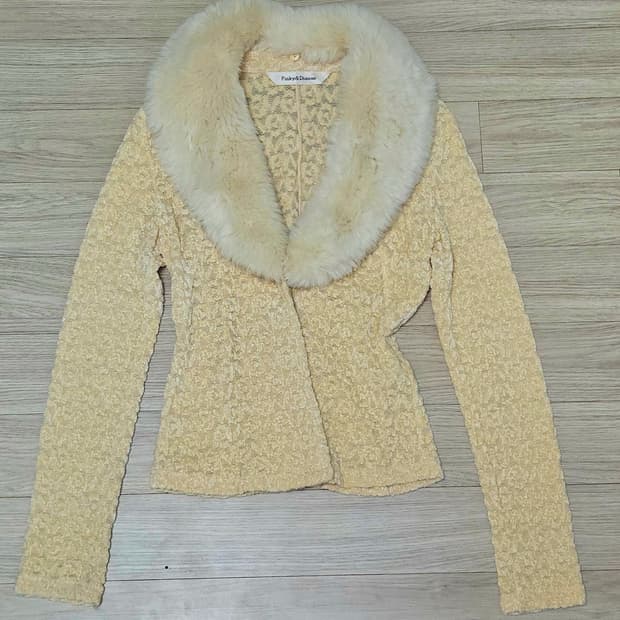 핑키앤다이안/ 핑다 퍼 가디건 /갸루 오네갸루 히메갸루