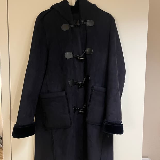 Ilda Woo Young Mi 우영미 후드 더플 무스탕 코트