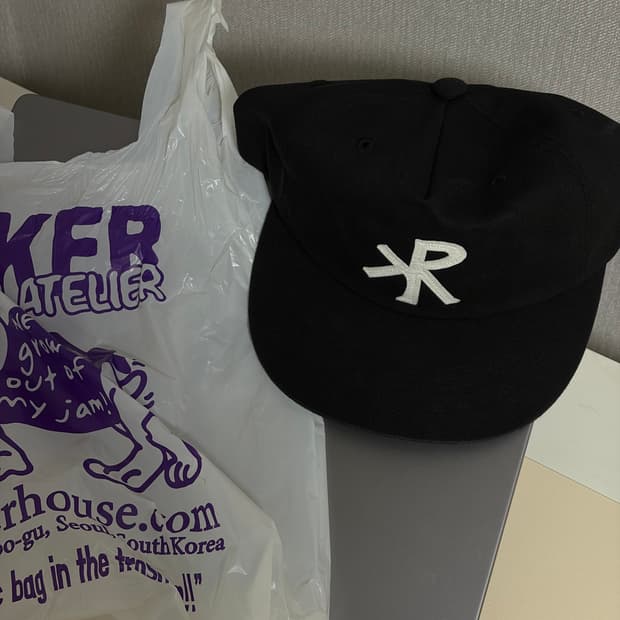 크래커하우스 아뜰리에 캡 블랙