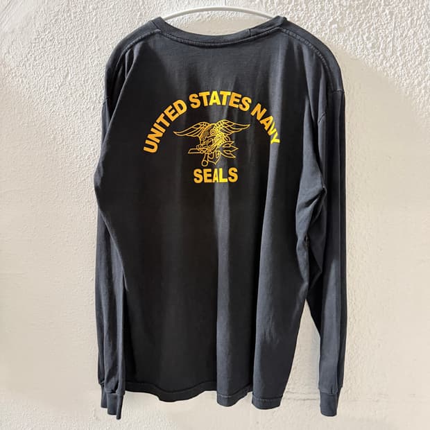 90s US Army 미 해군 네이비씰 빈티지 긴팔티셔츠