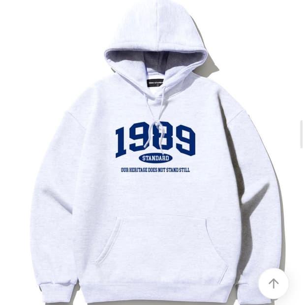 1989 후드티 네이비, 화이트 멜란지
