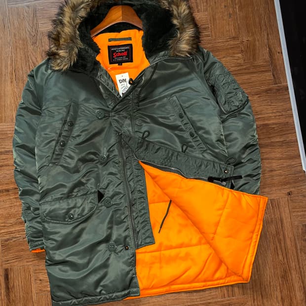 쇼트 밀리터리 N-3B 야상패딩