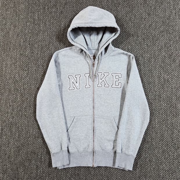 나이키 Nike 레터링 자수로고 후드 집업