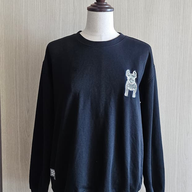 (거의새상품)라이프워크 맨투맨 블랙 55~66