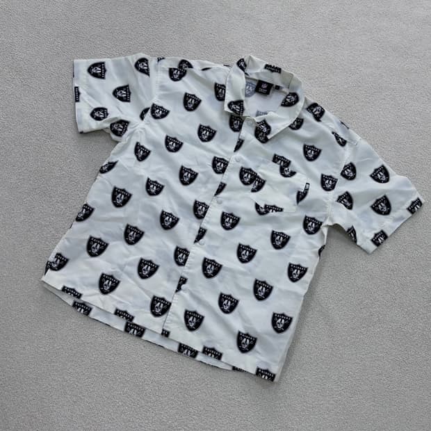 L NFL 레이더스 리피트 반팔 셔츠 0416E