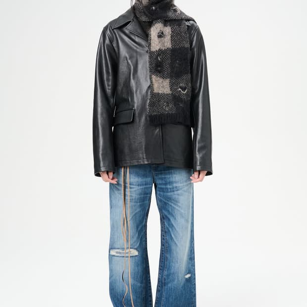 [OS] 아워레가시 패스트 스카프 머플러 블랙