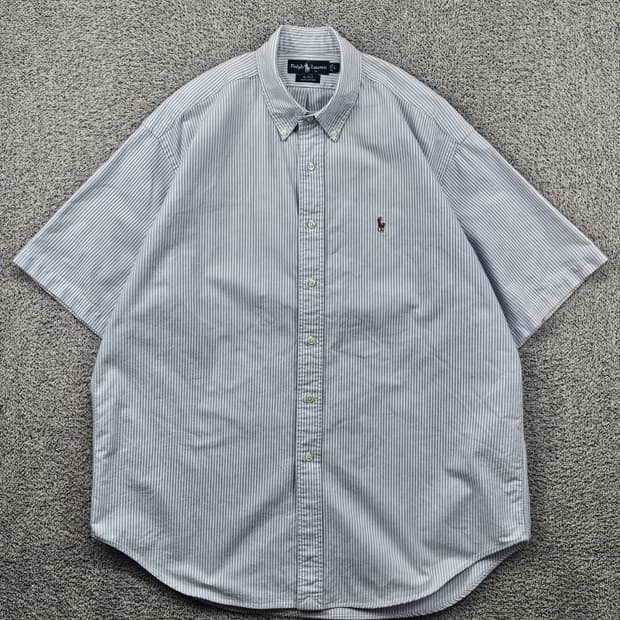 폴로랄프로렌 스트라이프 반팔 셔츠 ( L ) / 11855