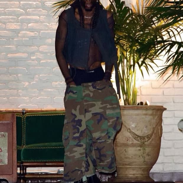 Joshuajamel 조슈아자말 카모 팬츠