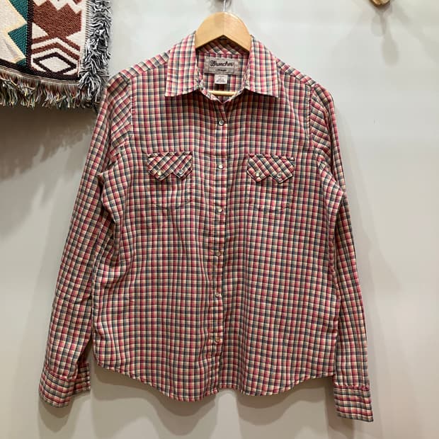 wrangler 랭글러 웨스턴 셔츠