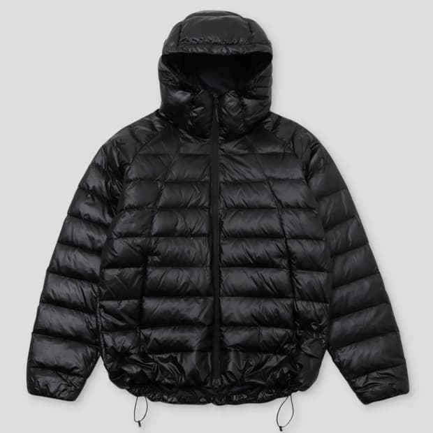 무신사스탠다드 아이언 라이트 다운 자켓 블랙