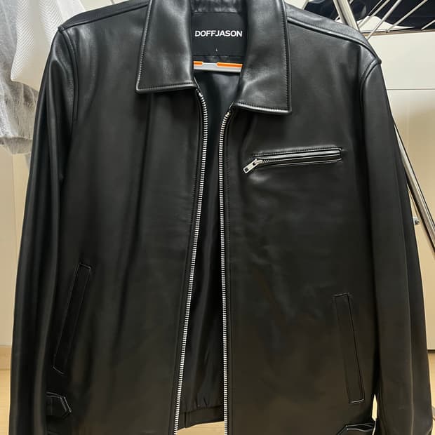 도프제이슨 램스킨 싱글 자켓 L size 판매합니다~~!!