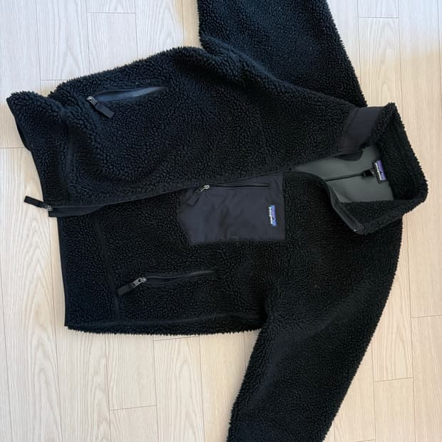 파타고니아 레트로 X (21년도 블랙, XL 사이즈)