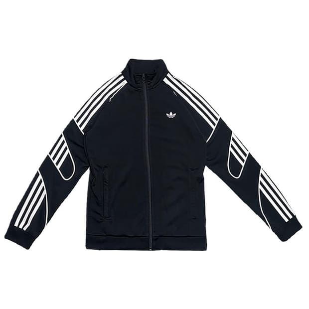 ADIDAS 파이어버드 트랙 자켓 블랙 150