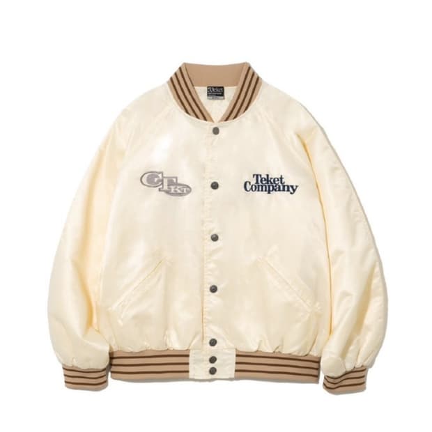 Teket Keyword Satin Jacket M