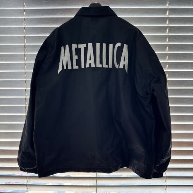 [XL] 90s 메탈리카 Ninja Star 코치자켓