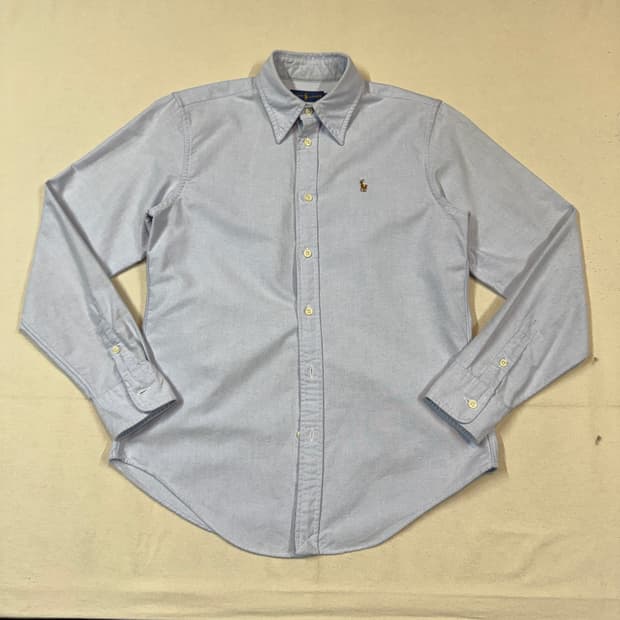 S) 폴로 랄프로렌 클래식 옥스포드 셔츠 하늘색