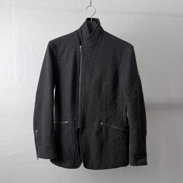 Costom culture 울 자켓