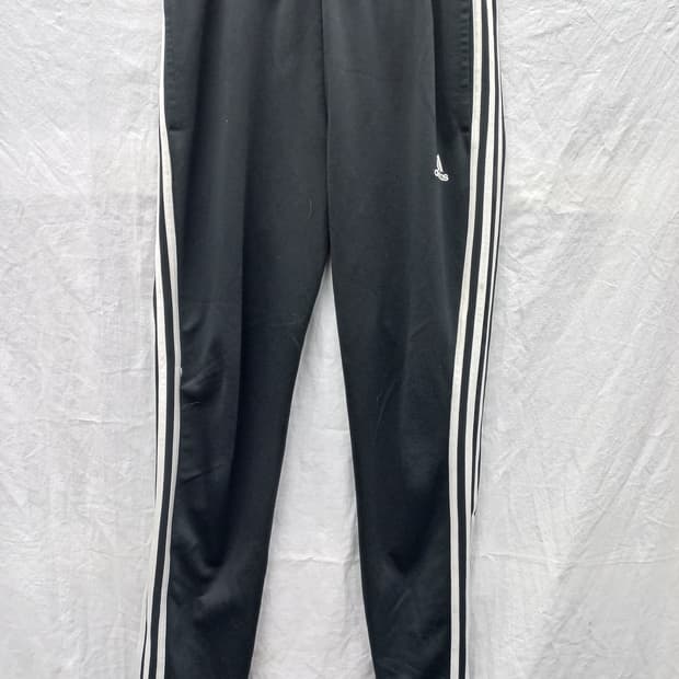 아디다스 삼선 트레이닝 팬츠 XL 블랙(총장100)