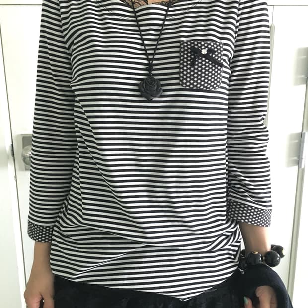 Sonia rykiel striped tee 