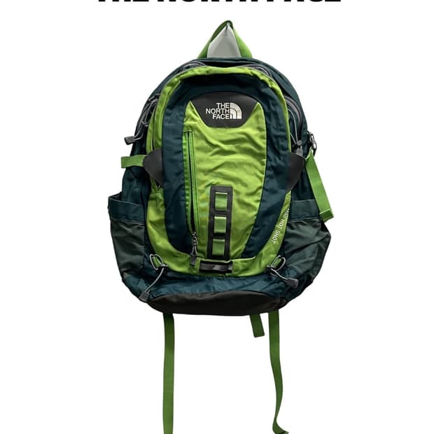 (OS) 노스페이스 미니 핫샷 백팩 그린
