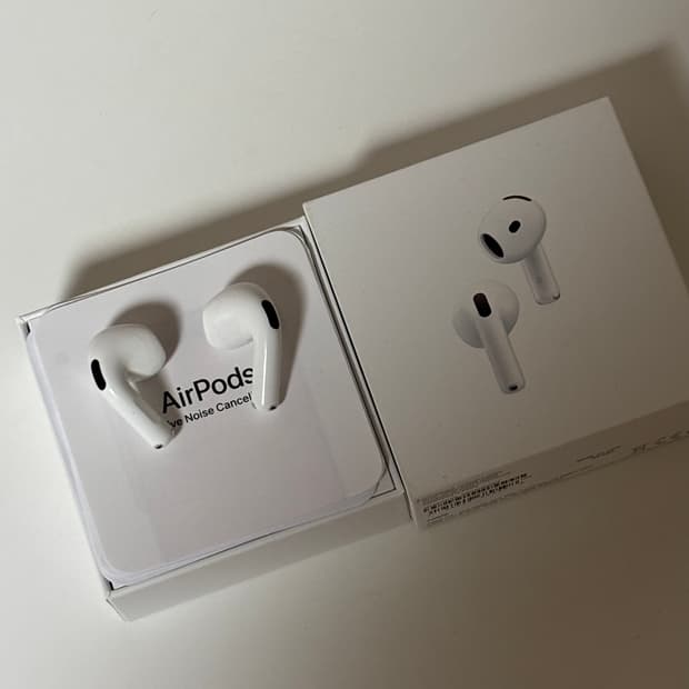 에어팟4 노캔 모델 양쪽 유닛