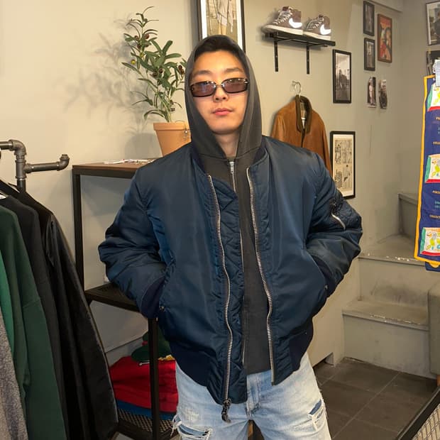 90’s Alpha Industries Ma-1 USA flight 