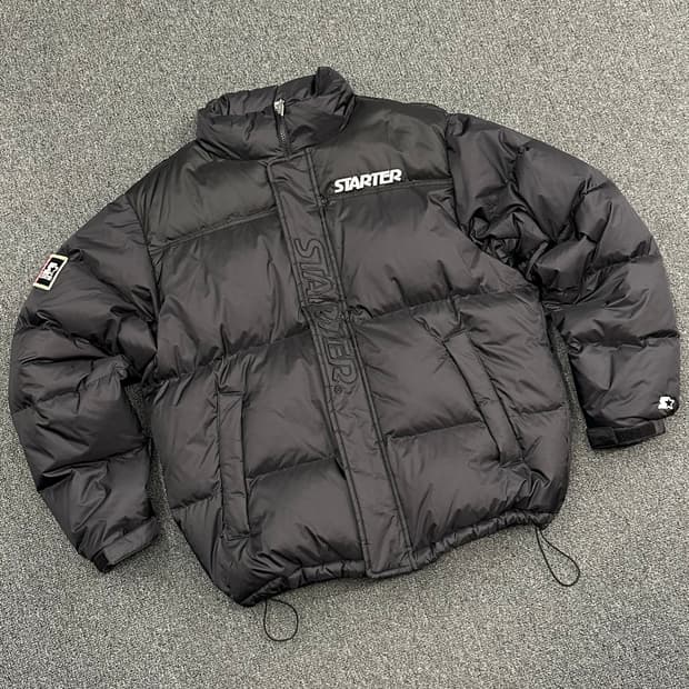 L)스타터 푸퍼 덕다운 패딩점퍼
