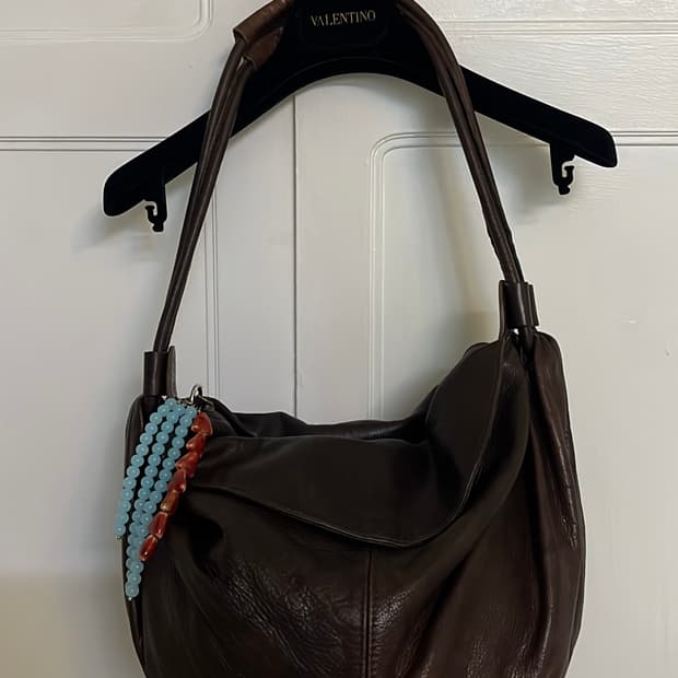 이태리 stephen 소가죽 숄더백 