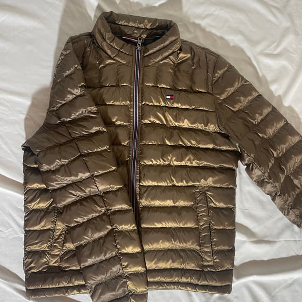 타미힐피거 키즈 경량 패딩 Brown