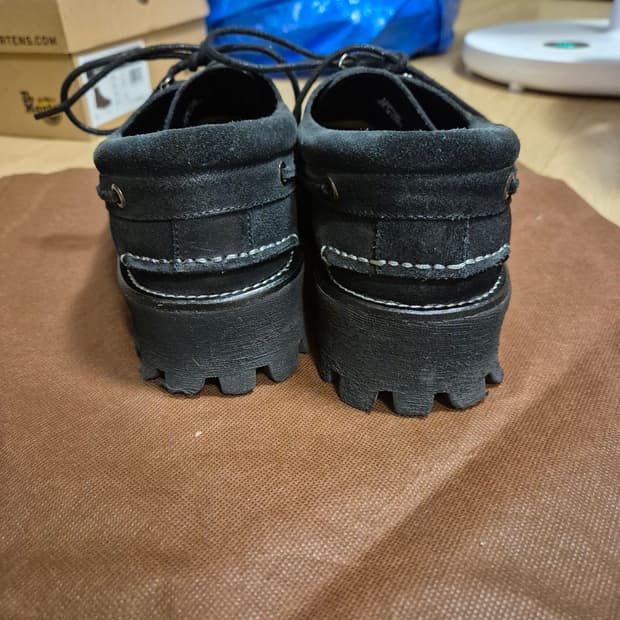 야세x피로 보트슈즈 블랙 260