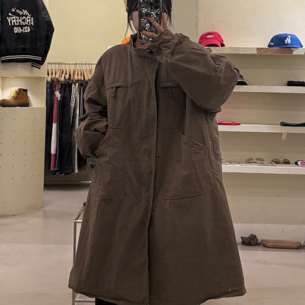 노매뉴얼 빈티지 백 디테일 야상 자켓 U1467