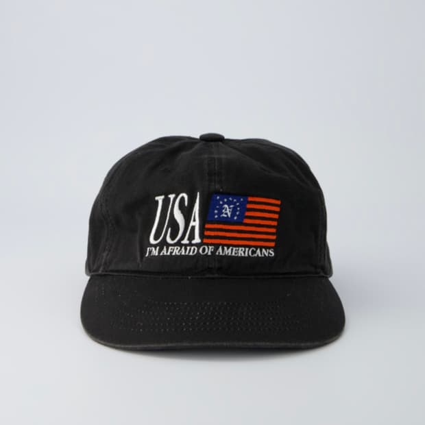 너티세비지 USA 6-PANEL CAP 블랙