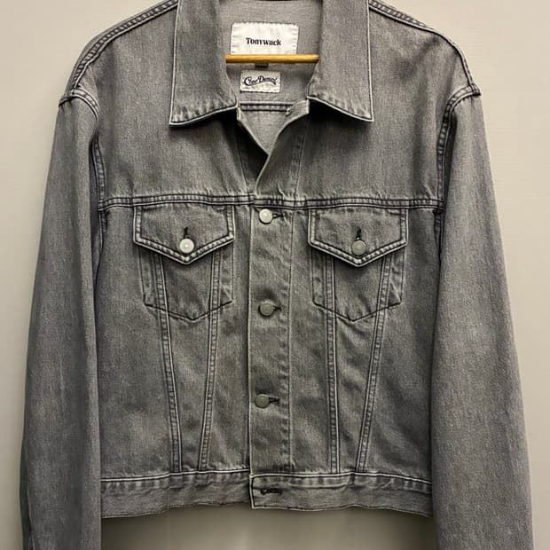 (XL)토니웩 콘 데님 3타입 트러커자켓 데님자켓 워시드그레이 흑청