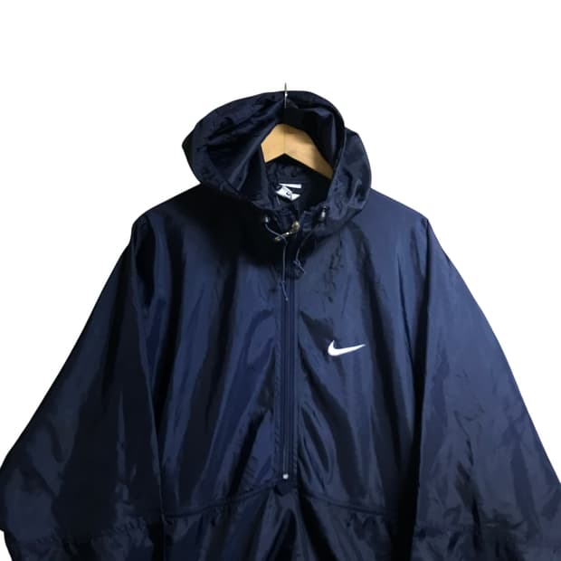 나이키 스우시 얇은 아노락 바막 (뒷면 빈티지 합니다
