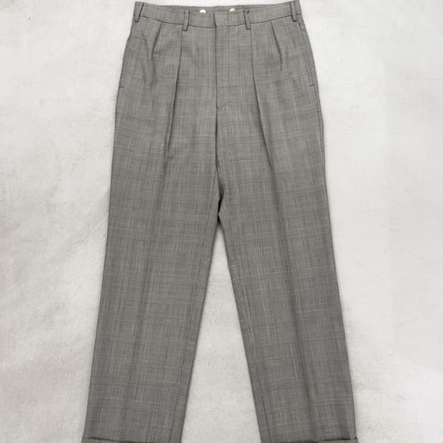 폴로 랄프로렌 글랜체크 슬랙스