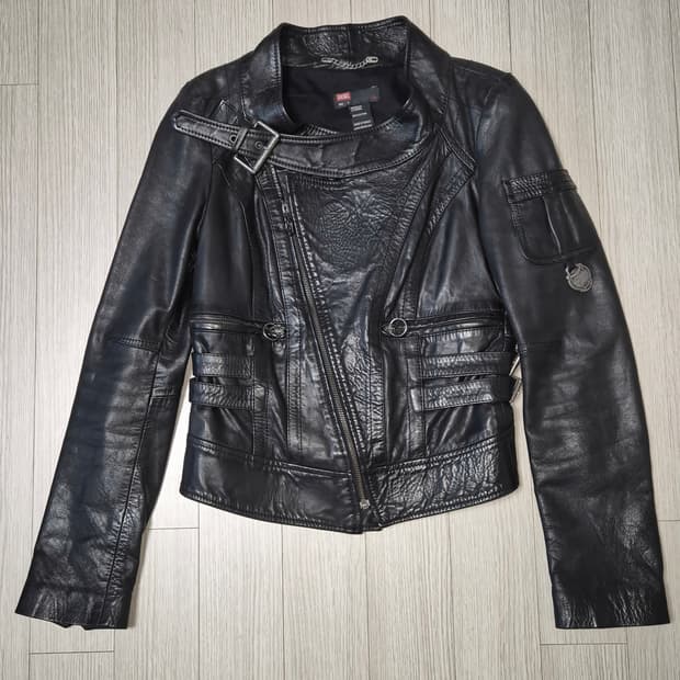 디젤 양가죽 라이더자켓