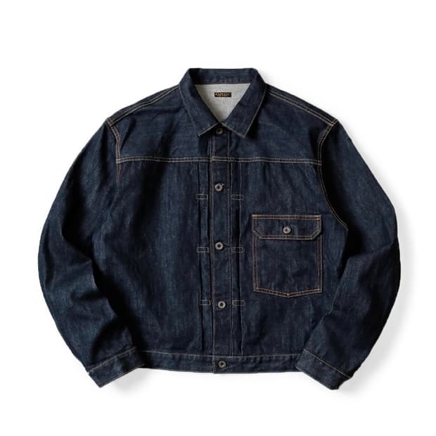 캐피탈 14온즈 데님 1ST 원 워시 자켓 인디고(구매) 2사이즈