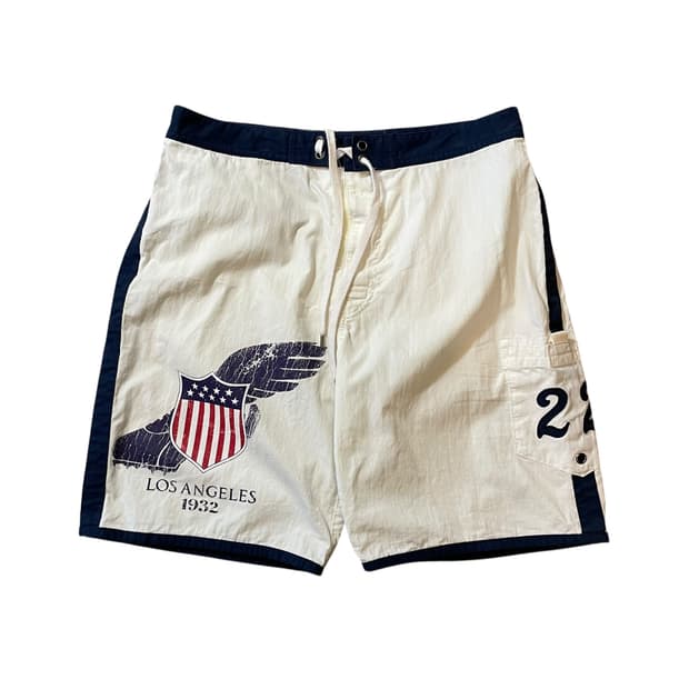 폴로 랄프로렌 윙로고 숏팬츠