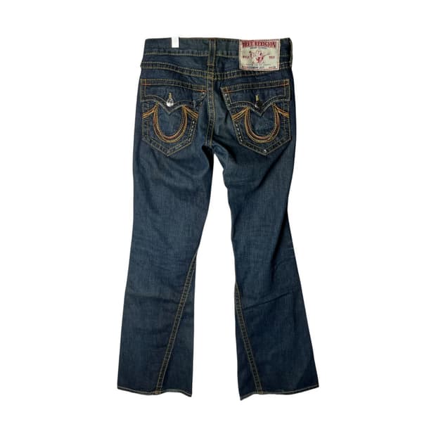 [True Religion] 트루릴리젼 스티치 부츠컷 데님팬츠