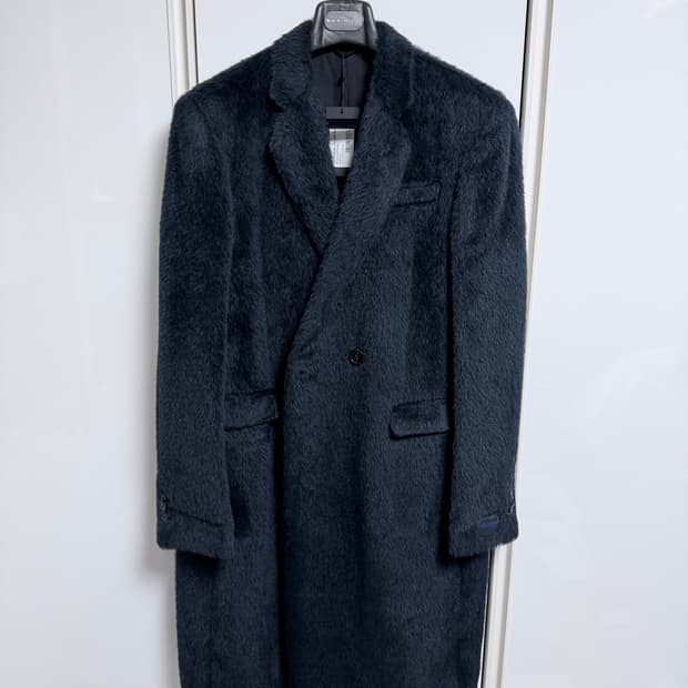 라프시몬스 raf simons 23aw 알파카 오버코트/46(free)