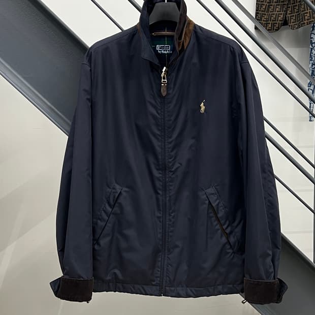 폴로 랄프로렌 코듀로이 네이비 블루종 자켓