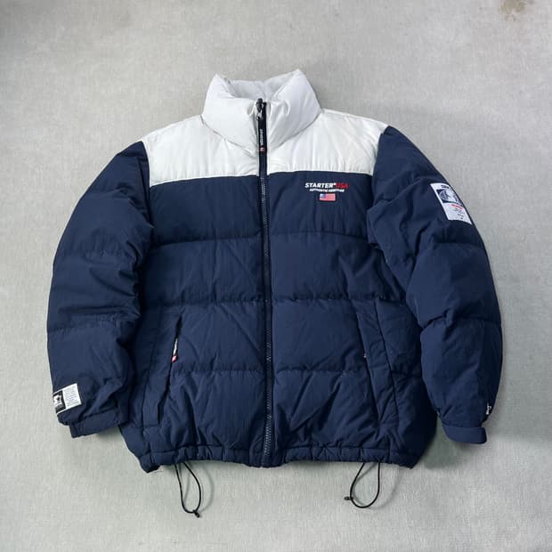 100 스타터 푸퍼 투톤 패딩