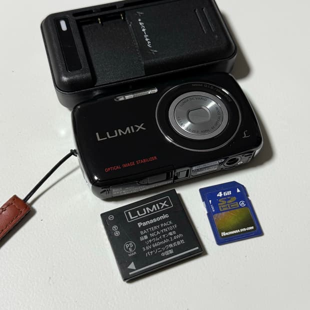츄 빈티지 디카 (블랙)루믹스 DMC-S1 작례o